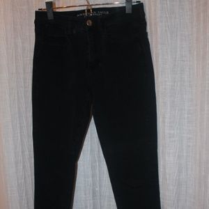 American Eagle Super Stretch Black Jeans